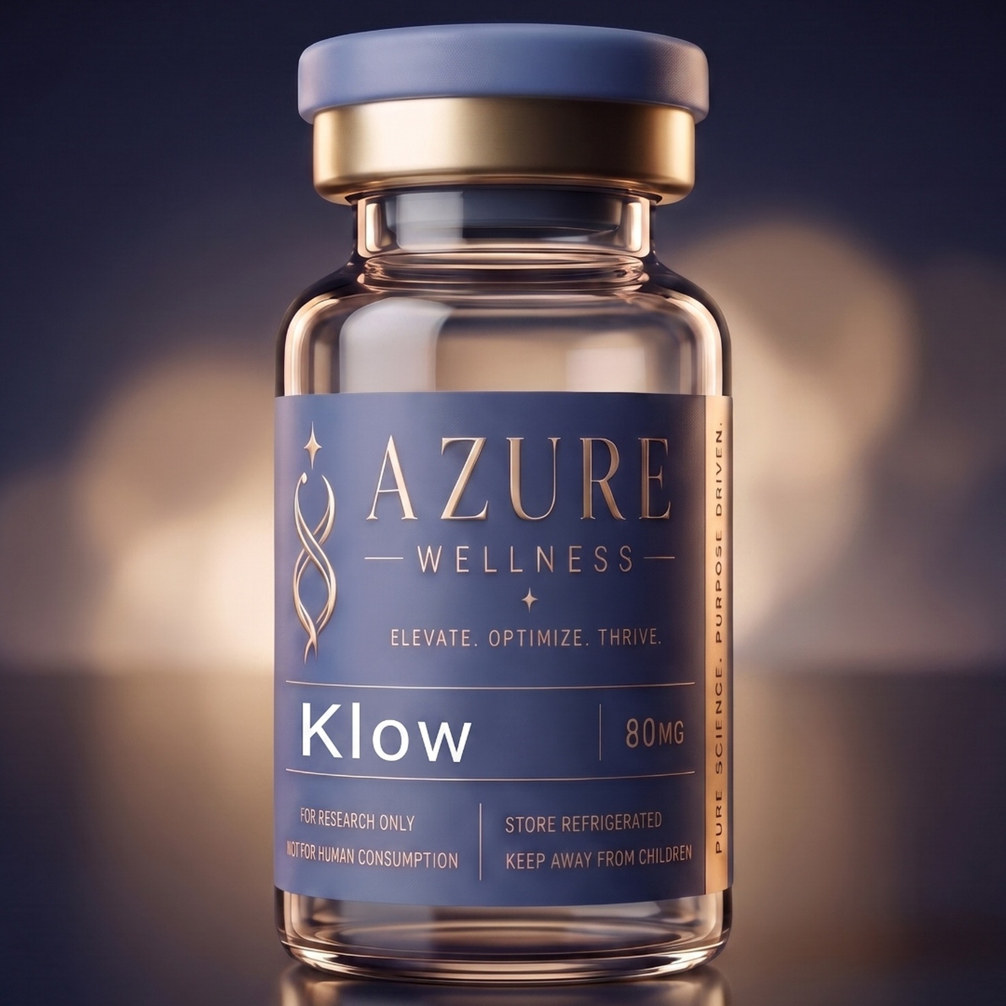 Azure Wellness Klow research vial