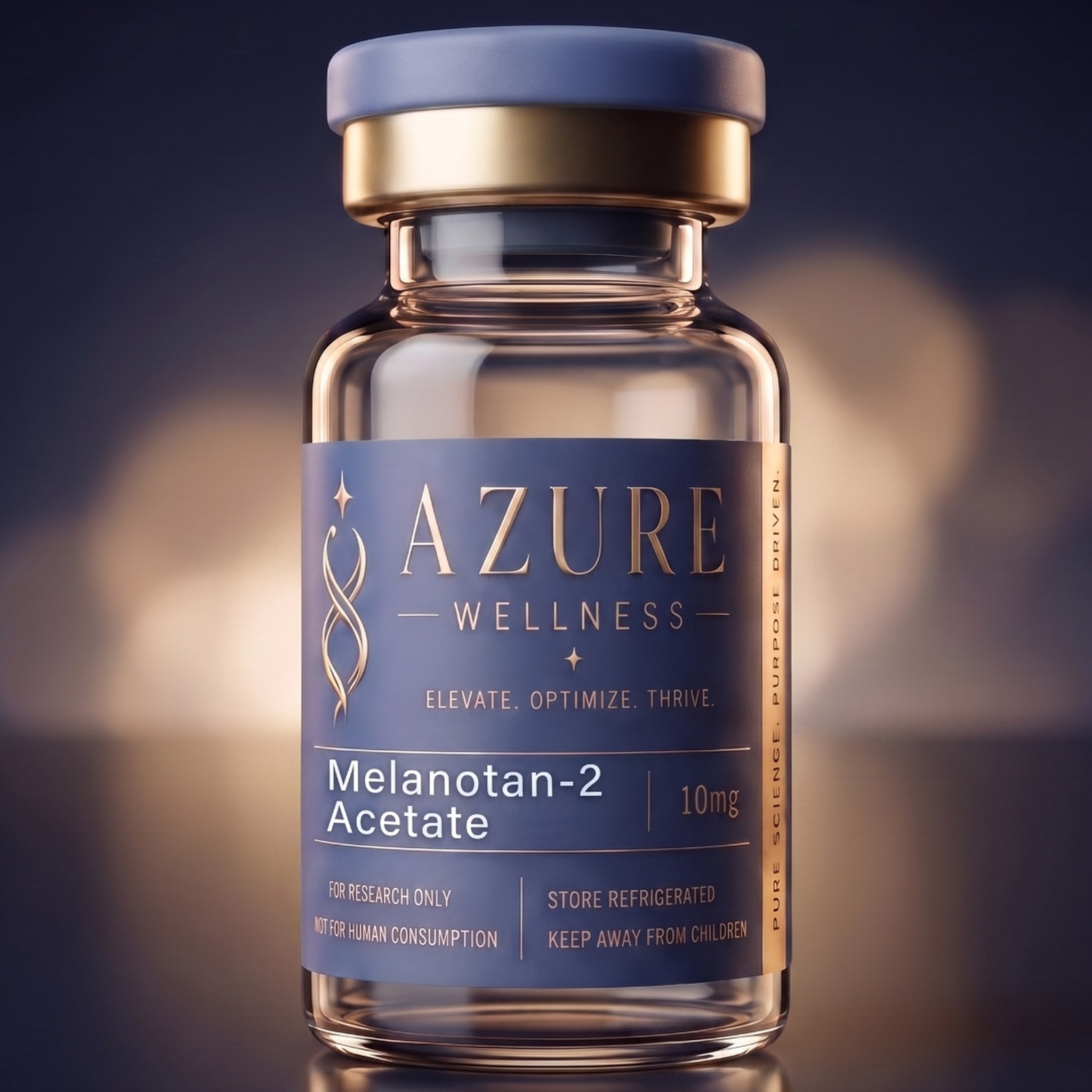 Azure Wellness Melanotan-2 research vial