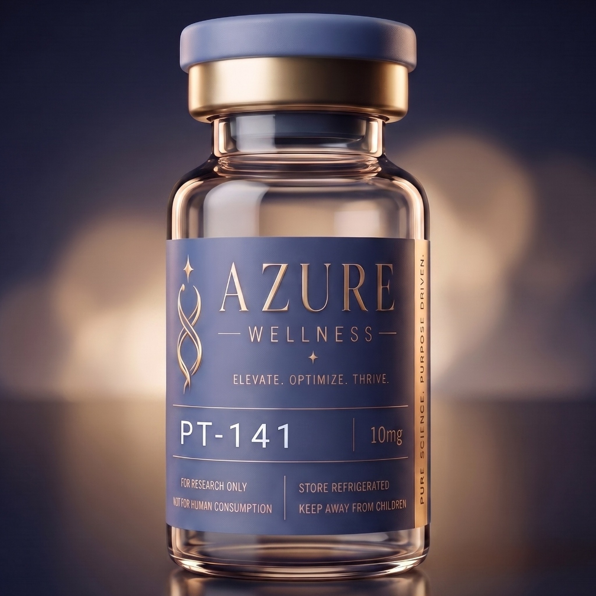 Azure Wellness PT-141 research vial